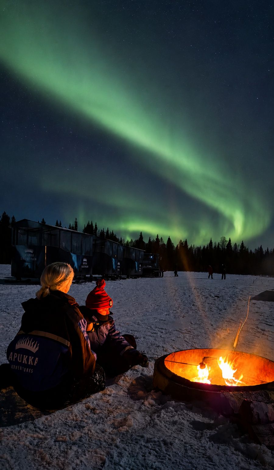 Collect snowy moments, not things.